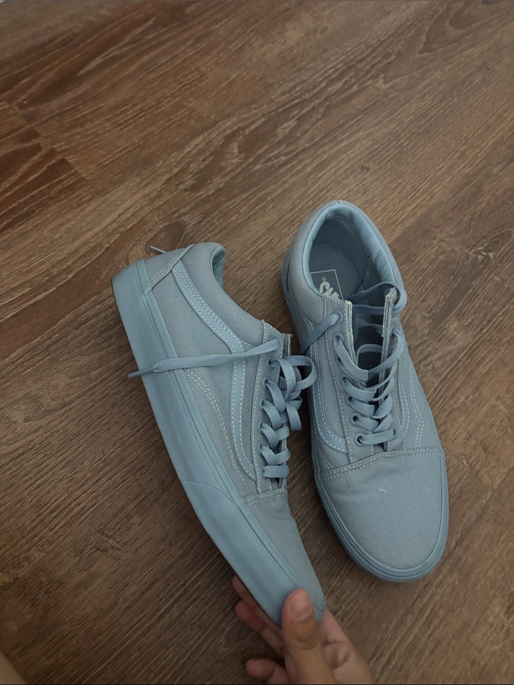Vans shoes in Light Blue